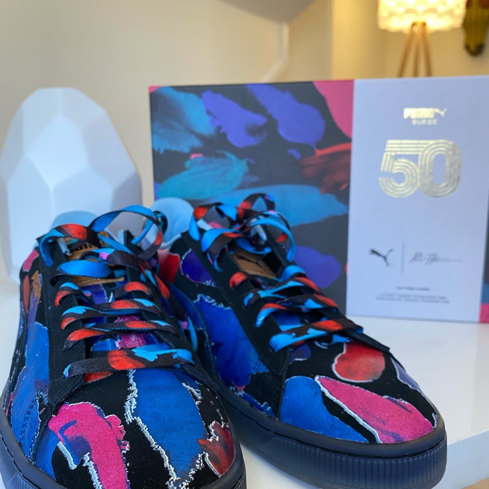 Ltd. Edition Puma x Artist Bradley Theodore suede